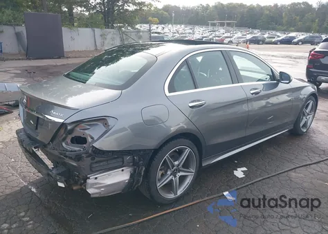 2018 Mercedes-Benz C 300 4Matic из США, поврежденный, VIN WDDWF4KB3JR385541